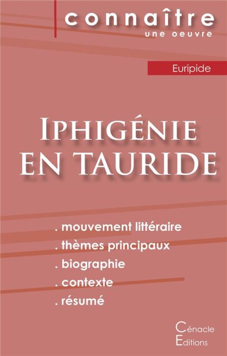 Emprunter Iphigénie en Tauride livre