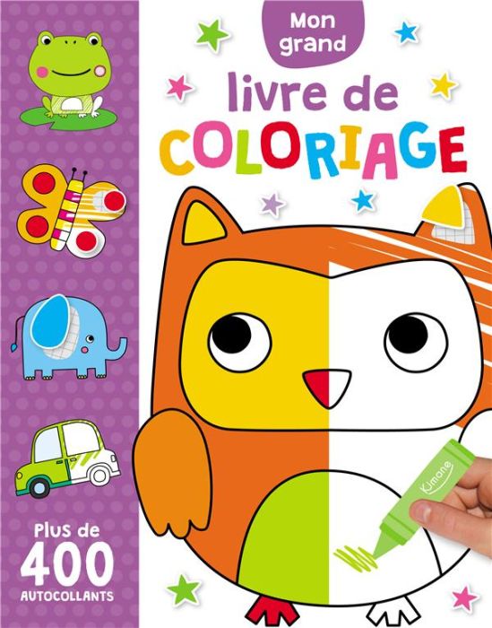 Emprunter Mon grand livre de coloriage. Plus de 400 autocollants livre