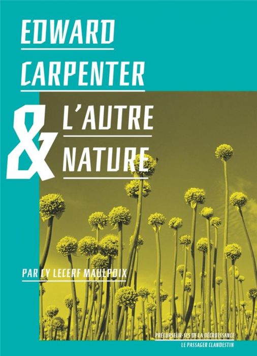 Emprunter Edward Carpenter et l'autre nature livre