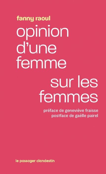 Emprunter Opinion d'une femme sur les femmes livre