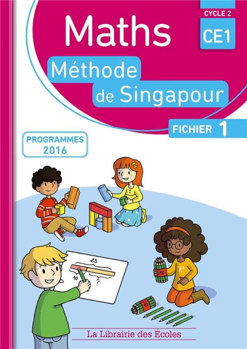 Emprunter Maths CE1, méthode de Singapour, fichier 1. Programmes 2016 livre