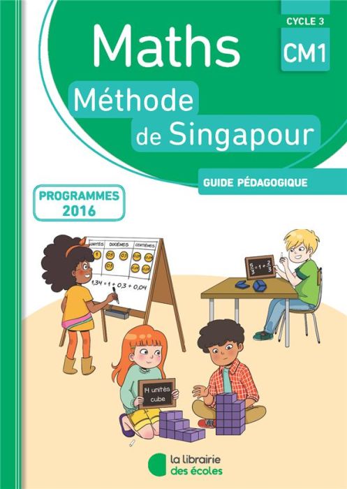 Emprunter Maths CM1 Cycle 3. Guide pédagogique, Edition 2018 livre