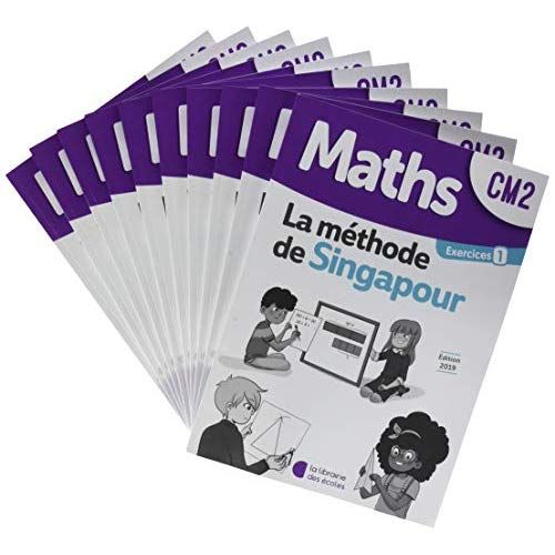 Emprunter Maths CM2 Méthode de Singapour Exercices 1. Pack de 10 exemplaires, Edition 2019 livre