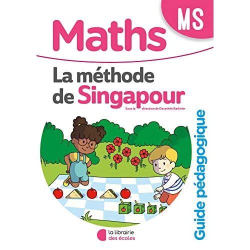 Emprunter Maths MS La méthode de Singapour. Guide pédagogique, Edition 2020 livre