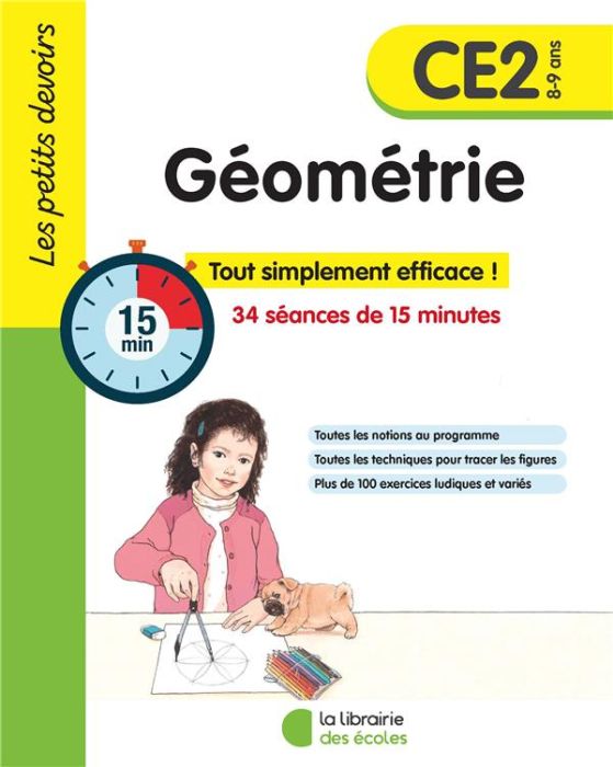 Emprunter Géométrie CE2. 34 séances de 15 minutes livre