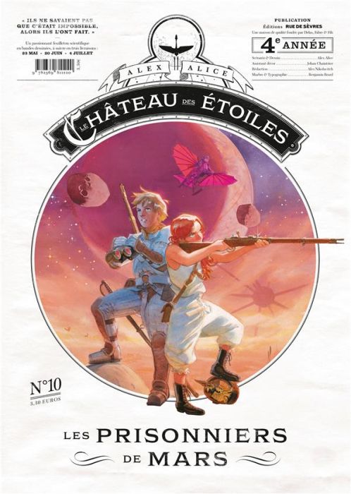 Emprunter Le château des étoiles : Gazette N° 10 : Les prisonniers de Mars livre