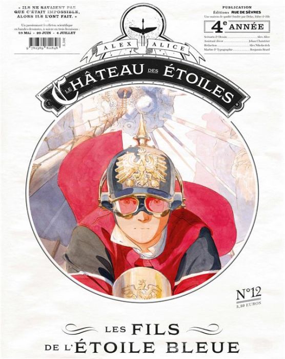 Emprunter Le château des étoiles : Gazette N° 12 : Les fils de l'étoile bleue livre