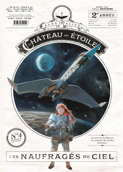 Emprunter Le château des étoiles : Gazette N° 4 : Les naufragés du ciel livre