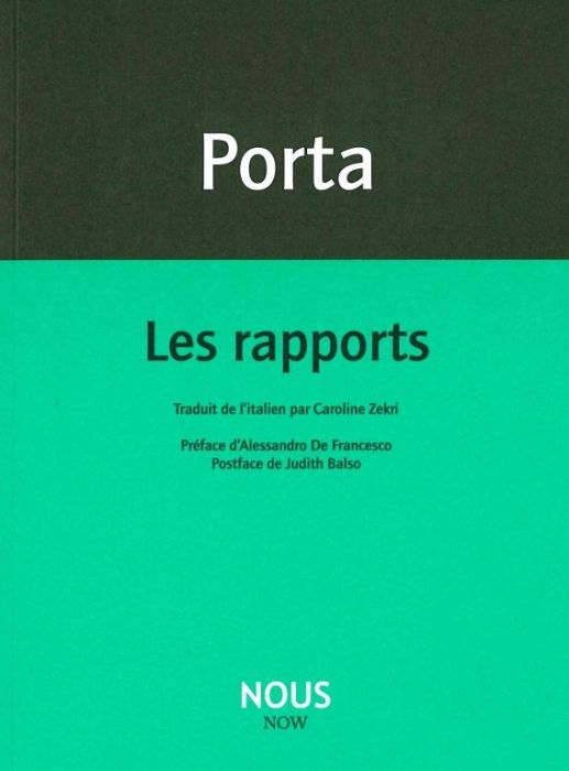 Emprunter Les rapports livre