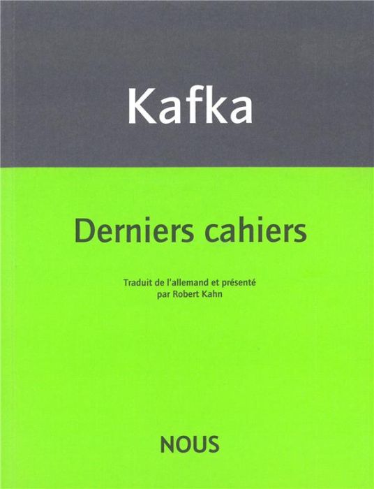 Emprunter Derniers cahiers (1922-1924) livre