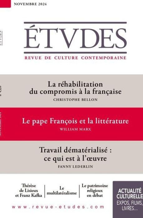 Emprunter Etudes N° 4320, novembre 2024 livre