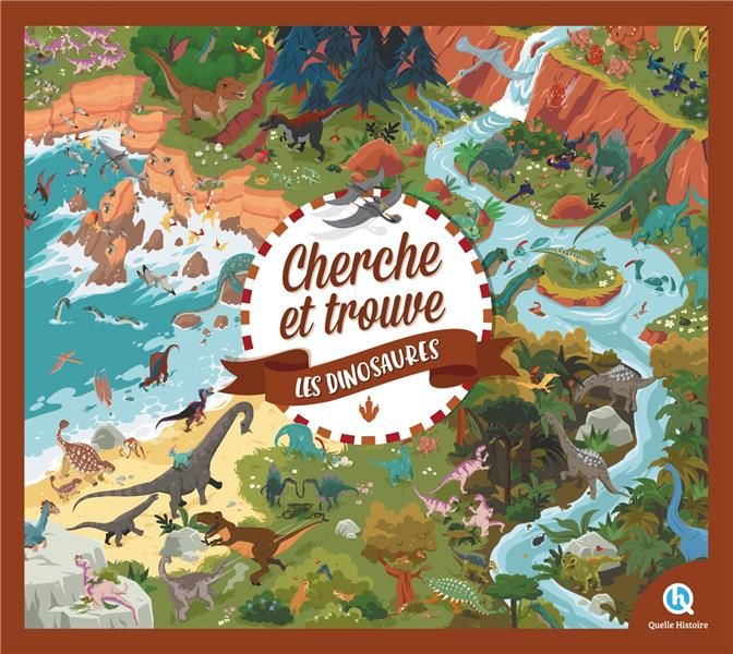 Emprunter Cherche et trouve les dinosaures livre