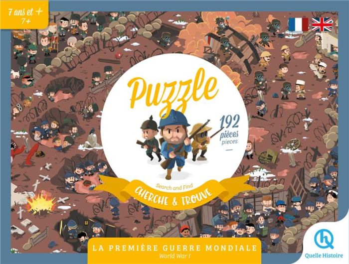 Emprunter PUZZLE CHERCHE ET TROUVE - LA PREMIERE GUERRE MONDIALE livre