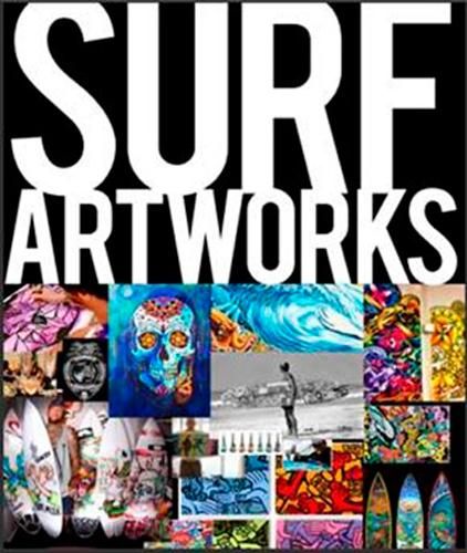 Emprunter Surf artworks. Surfboards paintings livre