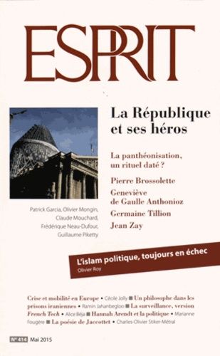 Emprunter Esprit N° 414, mai 2015 : La République et ses héros livre