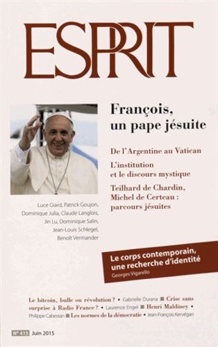 Emprunter Esprit N° 415 juin 2015 : François, un pape jésuite livre