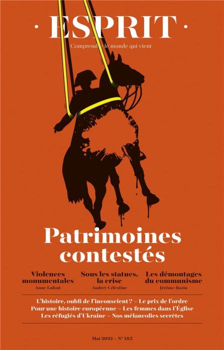 Emprunter Esprit - Patrimoines contestés. Mai 2022 livre