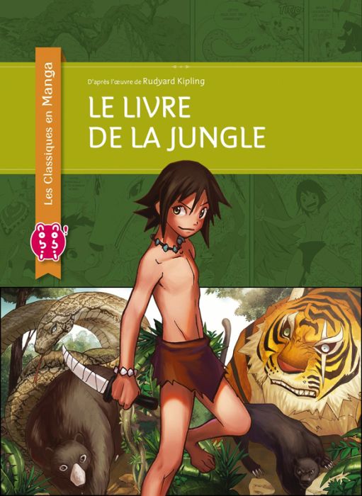 Emprunter Les classiques en manga : Le livre de la jungle livre