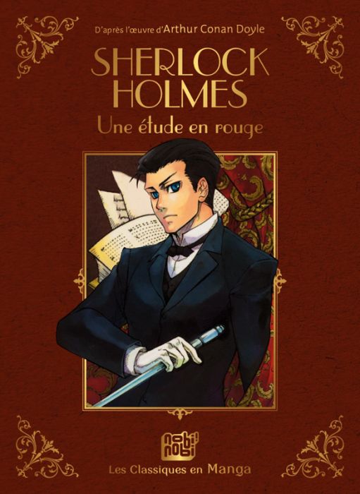 Emprunter Les Classiques en Manga - Sherlock Holmes : Une Etude En Rouge livre