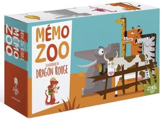 Emprunter A LA RECHERCHE DU DRAGON ROUGE - MEMO ZOO livre