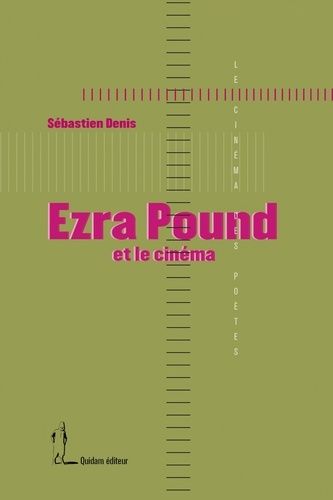 Emprunter Ezra Pound et le cinéma livre