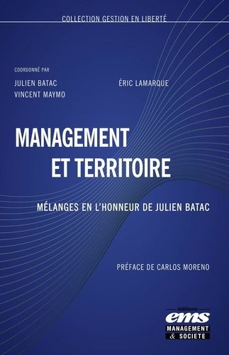 Emprunter Management et territoire. Mélanges en l'honneur de Julien Batac livre