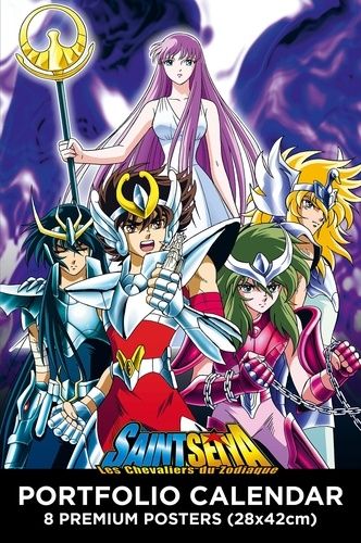 Emprunter Calendrier Portfolio Saint Seiya. Les Chevaliers du zodiaque, Edition 2025 livre