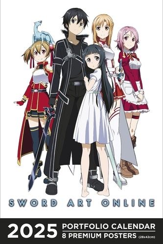 Emprunter Calendrier Portfolio Sword Art Online. Edition 2025 livre