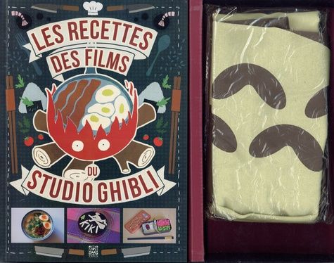 Emprunter Les recettes des films du Studio Ghibli. Avec un tablier livre