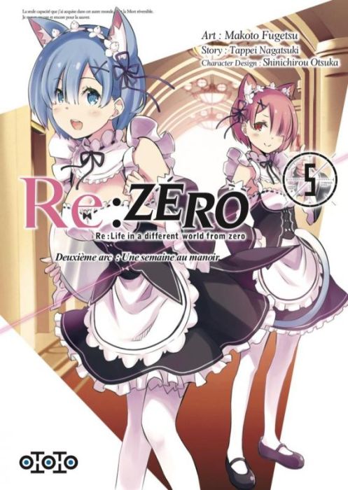 Emprunter Re:Zero Deuxième arc : Une semaine au manoir Tome 5 livre