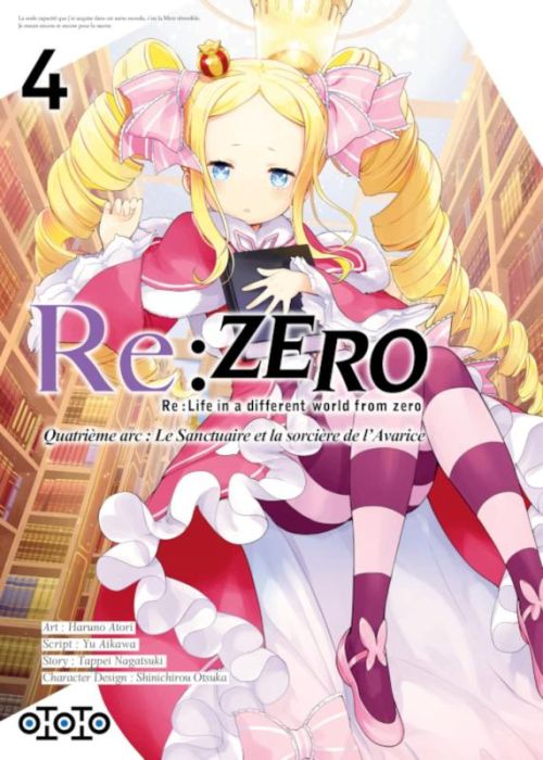 Emprunter Re:Zero Quatrième arc : Le Sanctuaire et la sorcière de l'Avarice Tome 4 livre