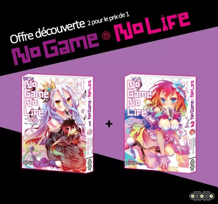 Emprunter No Game No Life - Pack en 2 volumes : Tomes 1 et 2, dont tome 2 offert livre