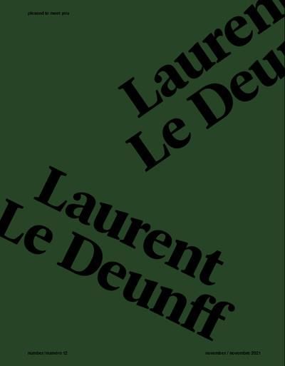 Emprunter Pleased to meet you N° 12, janvier 2022 : Laurent Le Deunff. Edition bilingue français-anglais livre