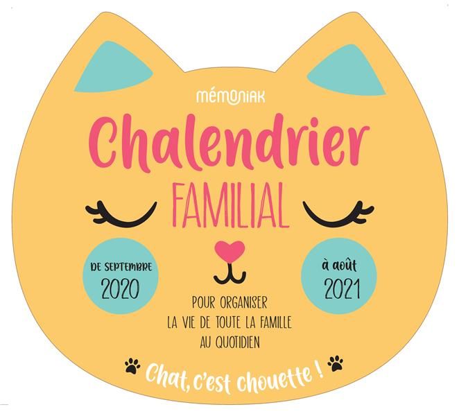 Emprunter Chalendrier familial. Pour organiser la vie de toute la famille au quotidien, Edition 2020-2021 livre