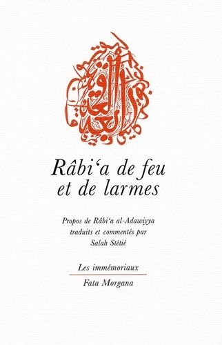 Emprunter Râbi'a de feu et de larmes livre