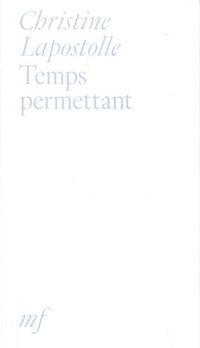 Emprunter Temps permettant livre