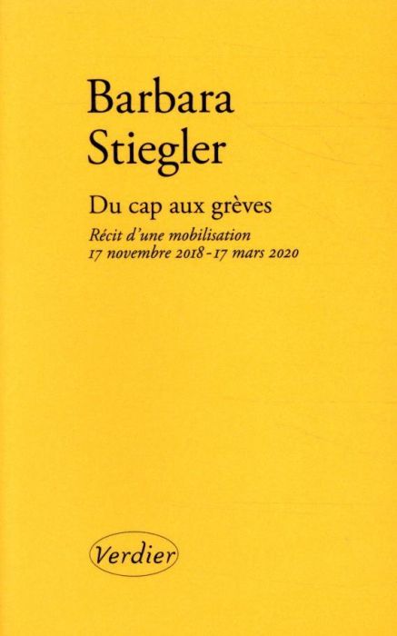 Emprunter Du cap aux grèves. Recit d'une mobilisation 17 novembre 2018 - 5 mars 2020 livre