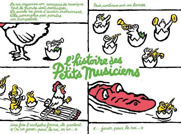 Emprunter L'histoire des petits musiciens livre