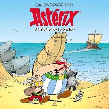 Emprunter Calendrier mural Astérix autour du monde. Avec 130 stickers, Edition 2021 livre