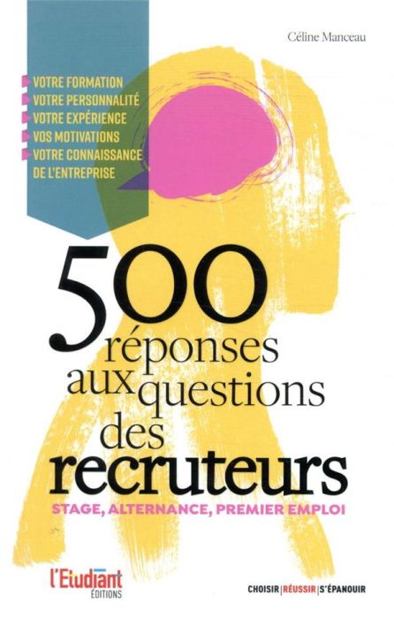 Emprunter 500 réponses aux questions des recruteurs livre