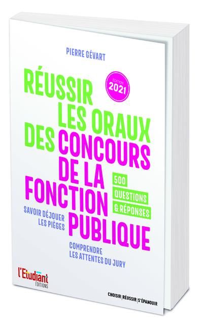 Emprunter Réussir les oraux des concours de la fonction publique. Edition 2021 livre