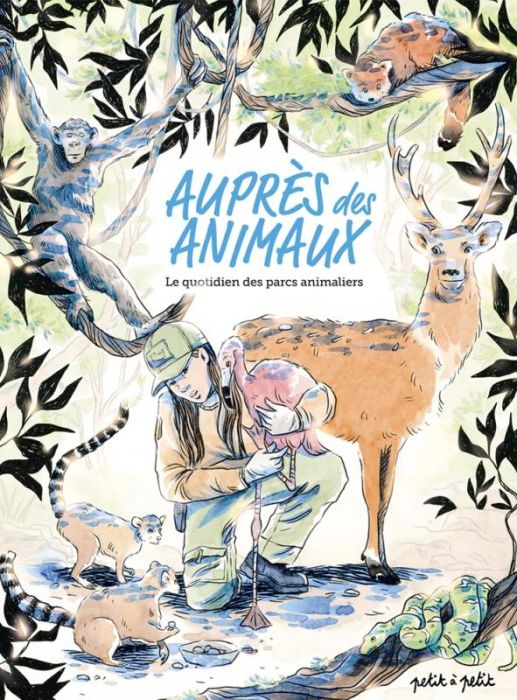 Emprunter Auprès des animaux. Le quotidien des parcs animaliers livre