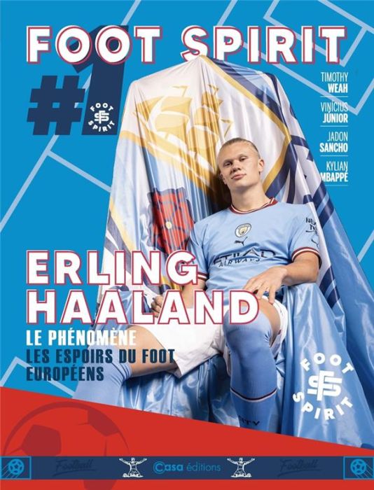 Emprunter Erling Haaland. Le phénomène, les espoirs du foot européens livre