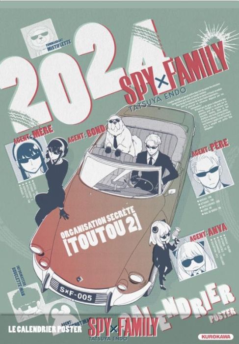 Emprunter Calendrier Spy x Family : Edition 2024 livre