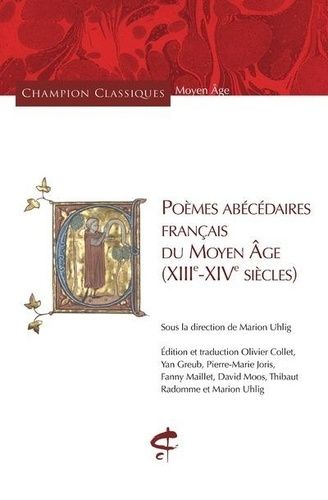 Emprunter Poèmes abécédaires français du Moyen Age (XIIIe-XIVe siècles) livre