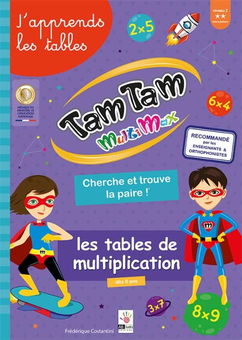 Emprunter Tam Tam Multimax - Les tables de multiplication - niv 2 - Cherche et Trouve la Paire ! livre