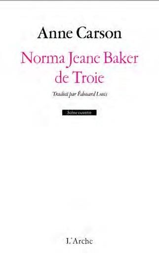 Emprunter Norma Jeane Baker de Troie livre