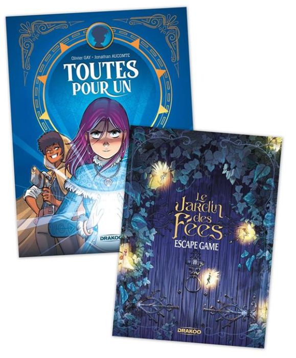 Emprunter Les Gardiennes d'Aether Tome 1 : Toutes pour un. Avec un escape game : Le jardin des fées livre