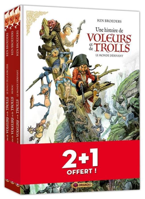 Emprunter Une histoire de voleurs et de trolls - Pack 3 tomes pour le prix de 2 : Tomes 1 à 3 livre