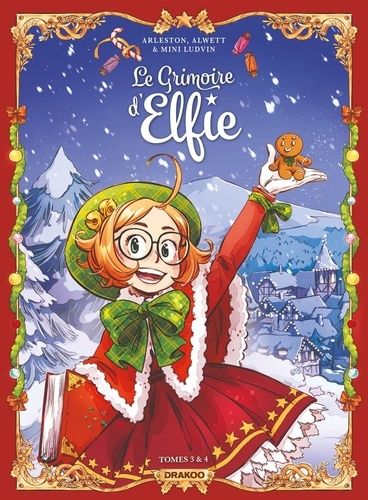 Emprunter Le grimoire d'Elfie : Pack en 2 volumes : Tome 3, Malaventure en pain d'épices %3B Tome 4, Le trésor d livre